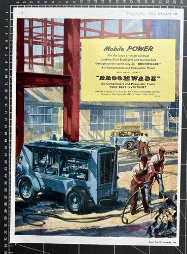 Broomwade air compressors - compressors, &