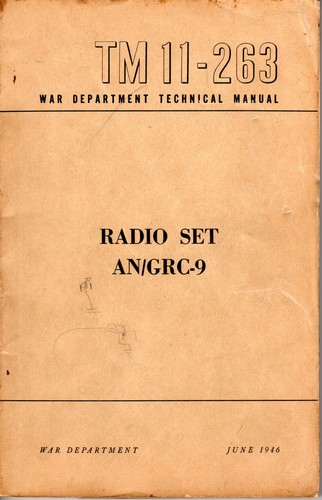 Radio set grc - set, technical