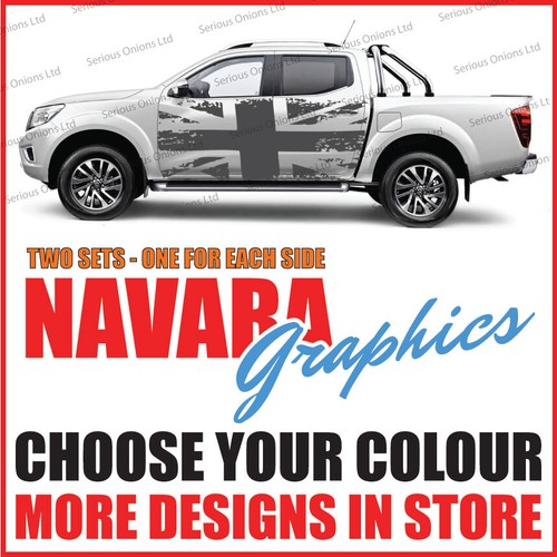 Wall sticker nissan navara - sticker,