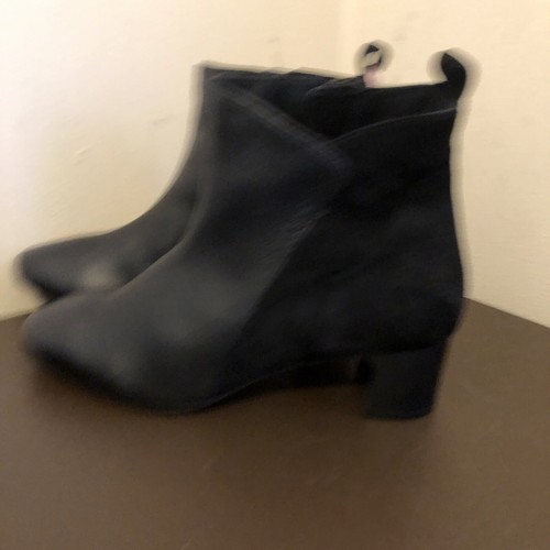 Ladies leather boots black - tu,
