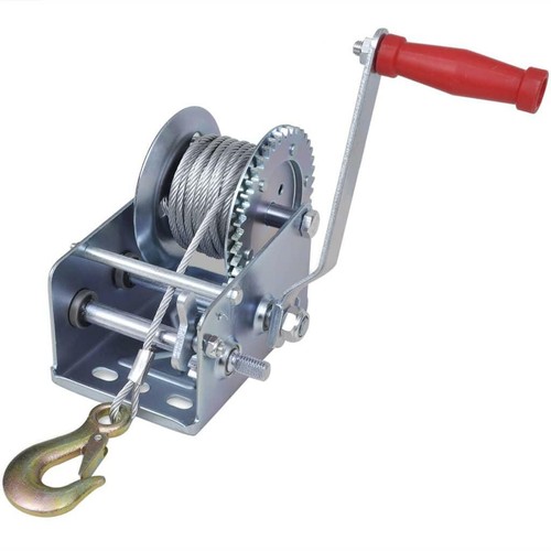 Hand winch boat trailer - winch,