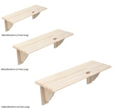 Natural Wood Wooden Shelf