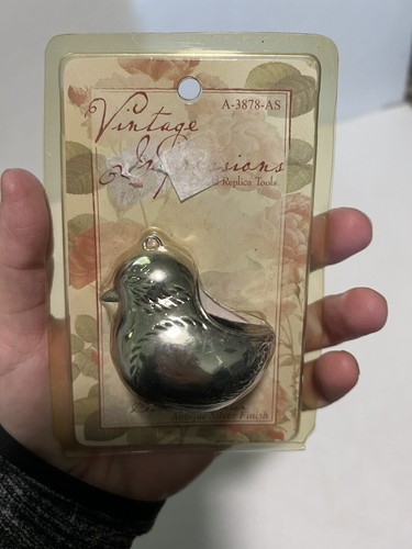 Vintage impressions bird pin - bird,