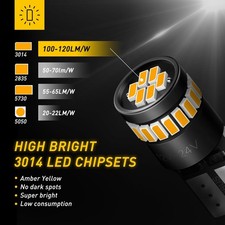 AUXITO 24SMD LED T10 501 W5W