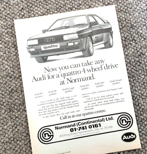 Audi quattro normand ltd - ur,
