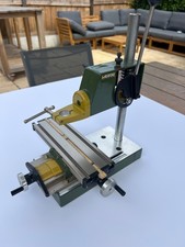 PROXXON KT70 Compound Table and MD140 Drill Stand with extra vice