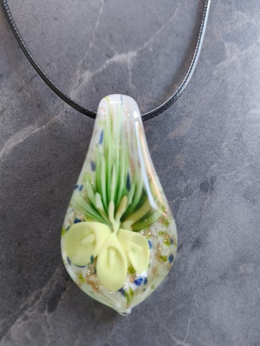 Murano glass pendant - murano,