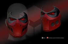RED HOOD OUTLAW - FACE MASK -