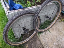 Shimano Deore XT Black M730 M732 Wheelset Bontrager BCR2 Rims 26" Smoke Dart 