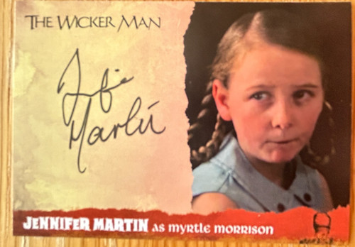 The wicker man trading card - wicker,