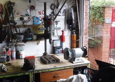 Drill Press Antique Wolf &