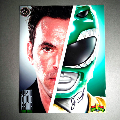Signed jason david frank 8x10 - jason,