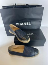 CHANEL espadrille pumps ballet