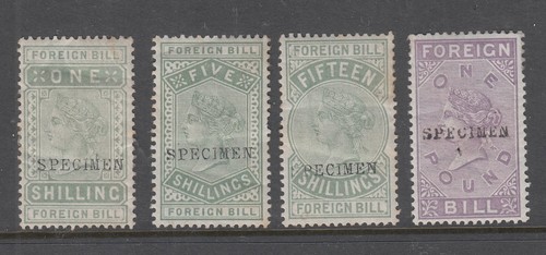Foreign bill stamps - foreign,