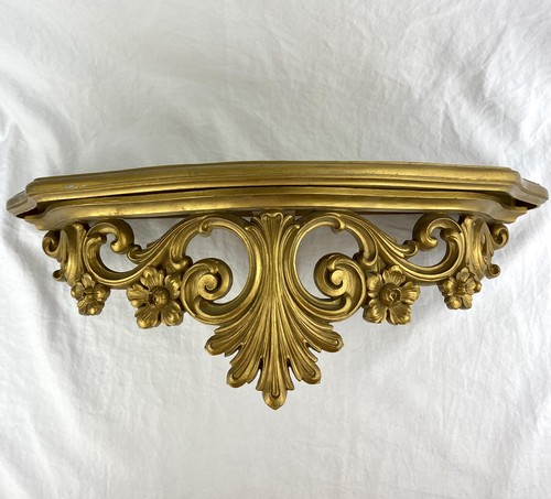 Vintage syroco 1965 bed crown - syroco,