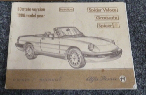 1986 alfa romeo - alfa,