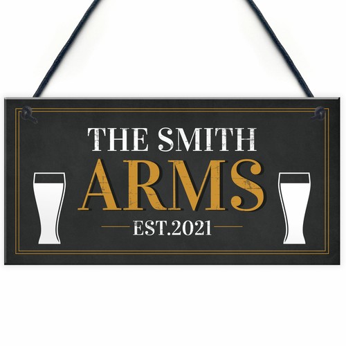 Personalised home pub - personalised,