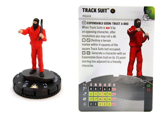 Heroclix 025 track - -, #025
