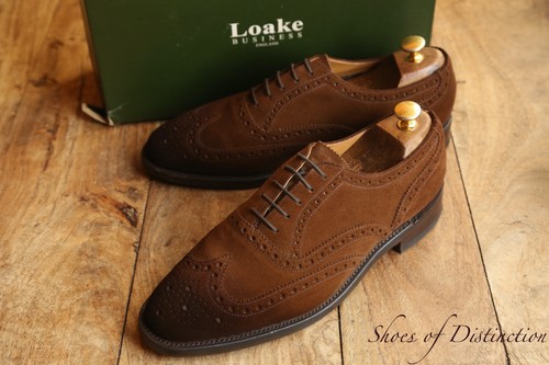 Loake tan brown suede - tan,