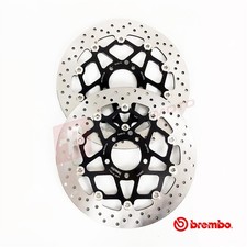 Brembo Floating Front Brake Disc Pair to fit Suzuki GSXR 1000 K1-K2 2001-2002