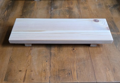 Solid wooden riser - solid,