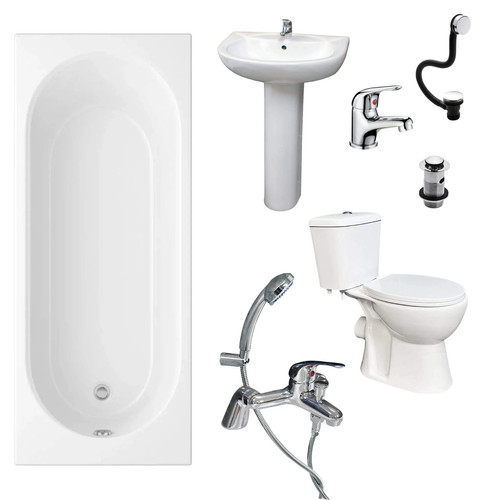Complete bathroom suite - bathroom,