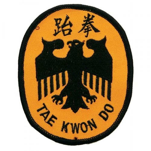 Taekwondo eagle embroidered - eagle,