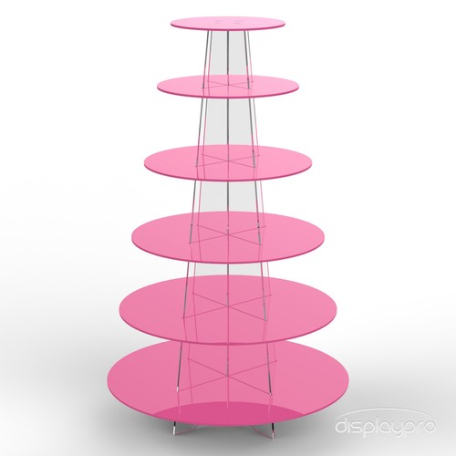 Cupcake cake display - cupcake,
