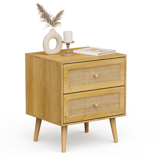 Bedside table with natural - bedside,