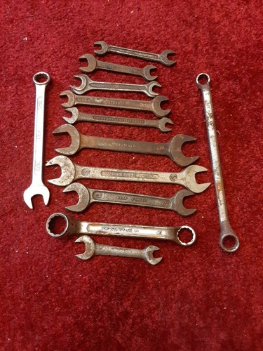 Vintage spanners job lot - vintage,
