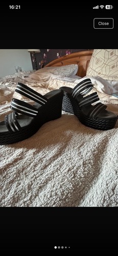 Russell bromley wedges worn - wedges,