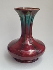 1930s Faiencerie Burgundy &