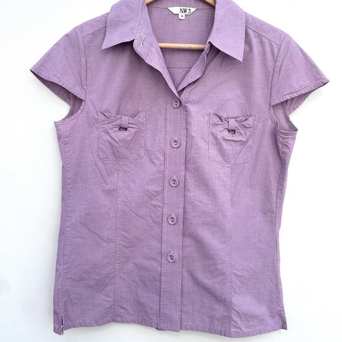 Hobbs nw3 purple cotton - purple,