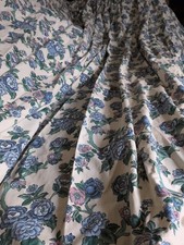 Pair  Large Vintage Curtains