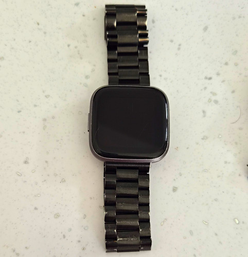 Fitbit versa 40mm - 40mm, silver