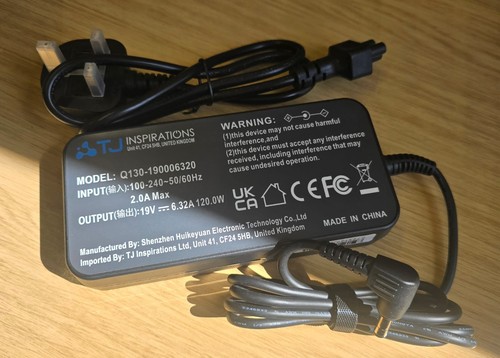 120w laptop charger 19v 32a - 120w,