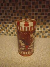 musical carousel rocking horse Tin plays music 20cm high 10.5cm diameter