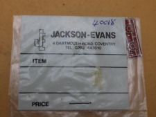 Jackson-Evans 40018 Name, Number & Emblem Plates - Carmania - Bagged & Sealed