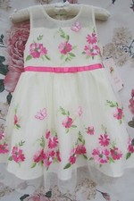 BNWT Pink Floral Embroidery