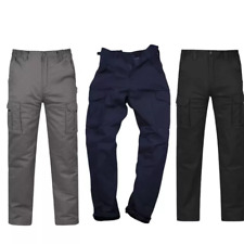 Mens Plain Combat Work Pants 6