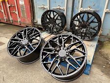 18'' Audi Rs6 Style XT3 Alloy Wheels Fits A3 A4 A6 Q2 Q3 S3 Vw Golf Mk7