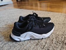 😍😍😍 Extremely Comfortable Sorel Kinetic RNEGD Lace Black White Trainers UK 6