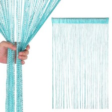 Beaded Curtains String Hanging Curtain Panels Door Fly Screen Decor Room Divider