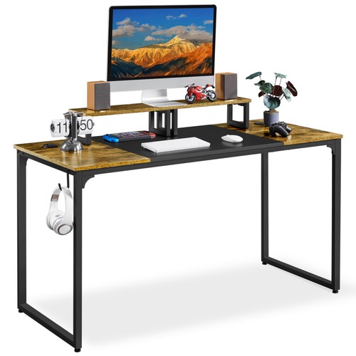 Yaheetech large computer desk - yaheetech,