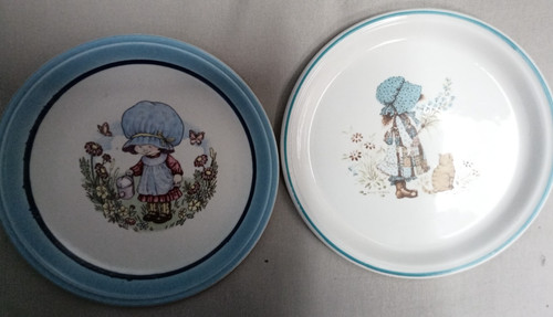 Holly hobbie plate 1978 - plate,