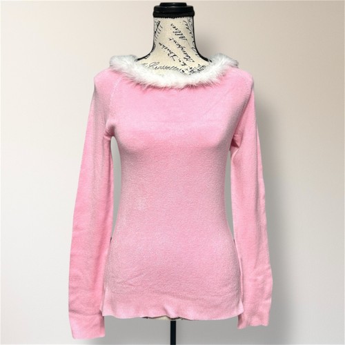 Bcbgmaxazria pink faux - s,