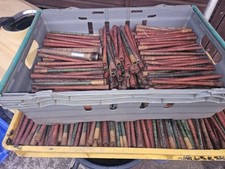 Bobbins Small Wooden Sticks 50 Pieces