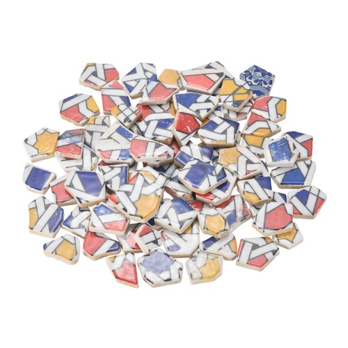 Irregular ceramic mosaic - irregular, tiles