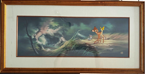Disney bambi framed limited - disney,