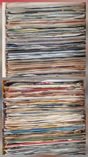 Singles vinyls various - singles,